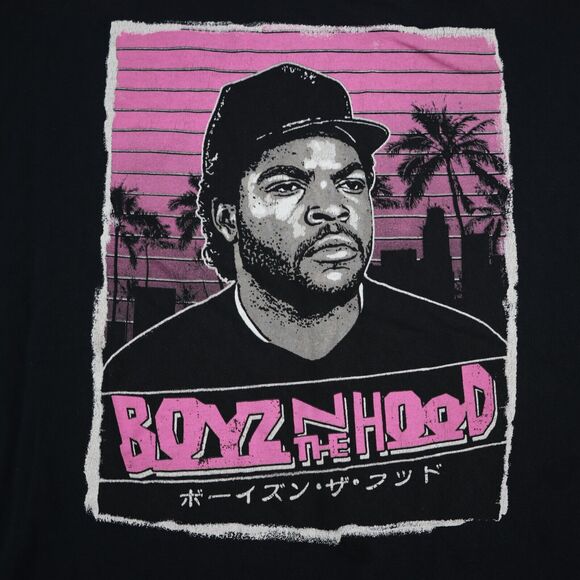 Boys N The Hood Shirt Mens 3XL Black Short Sleeve Crew Neck Pullover T Shirt - Picture 2 of 16